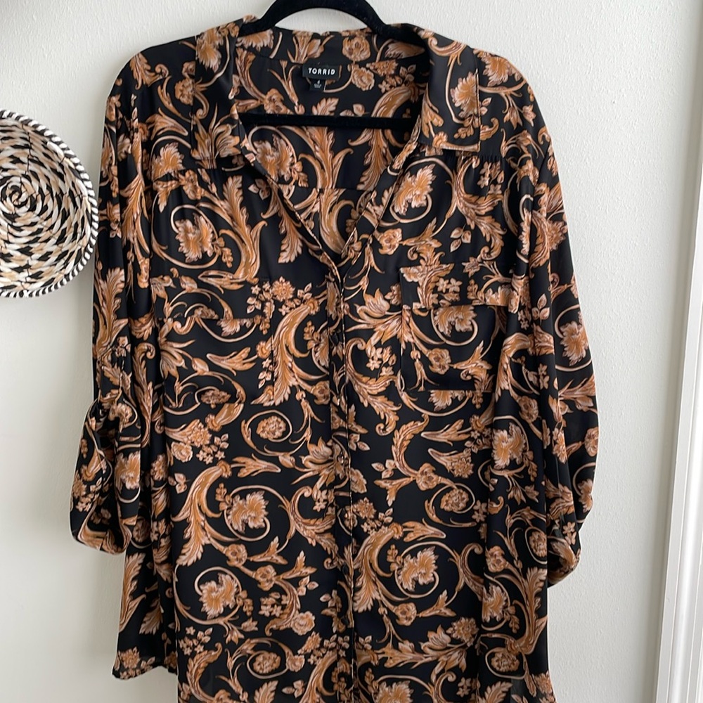 Torrid Harper Printed Blouse